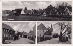 alte Postkarte Langfurth